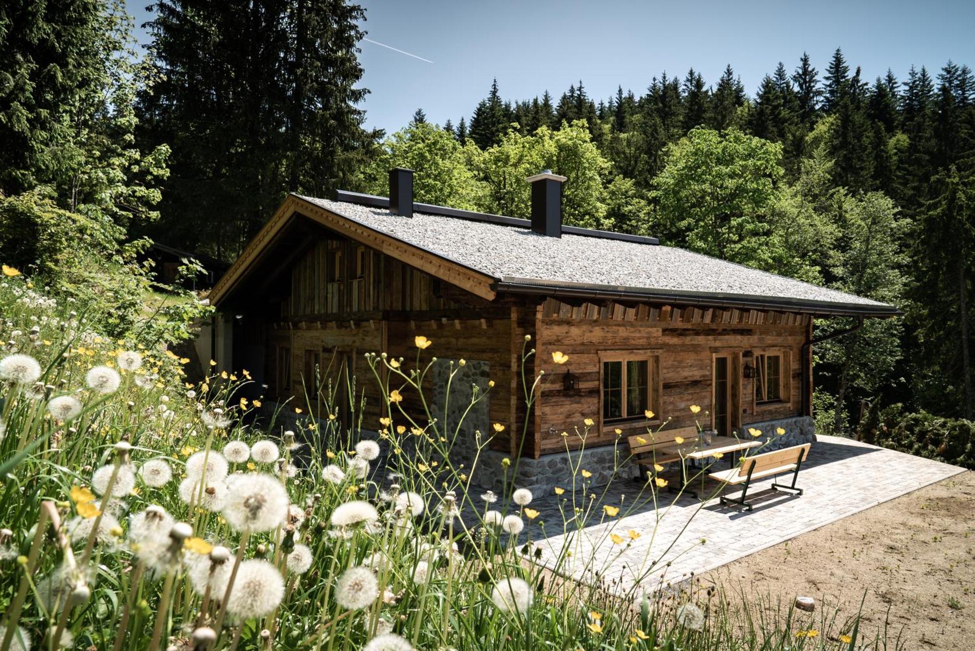 Wochenbrunner Alm Ferienhütten Ellmau Exterior foto