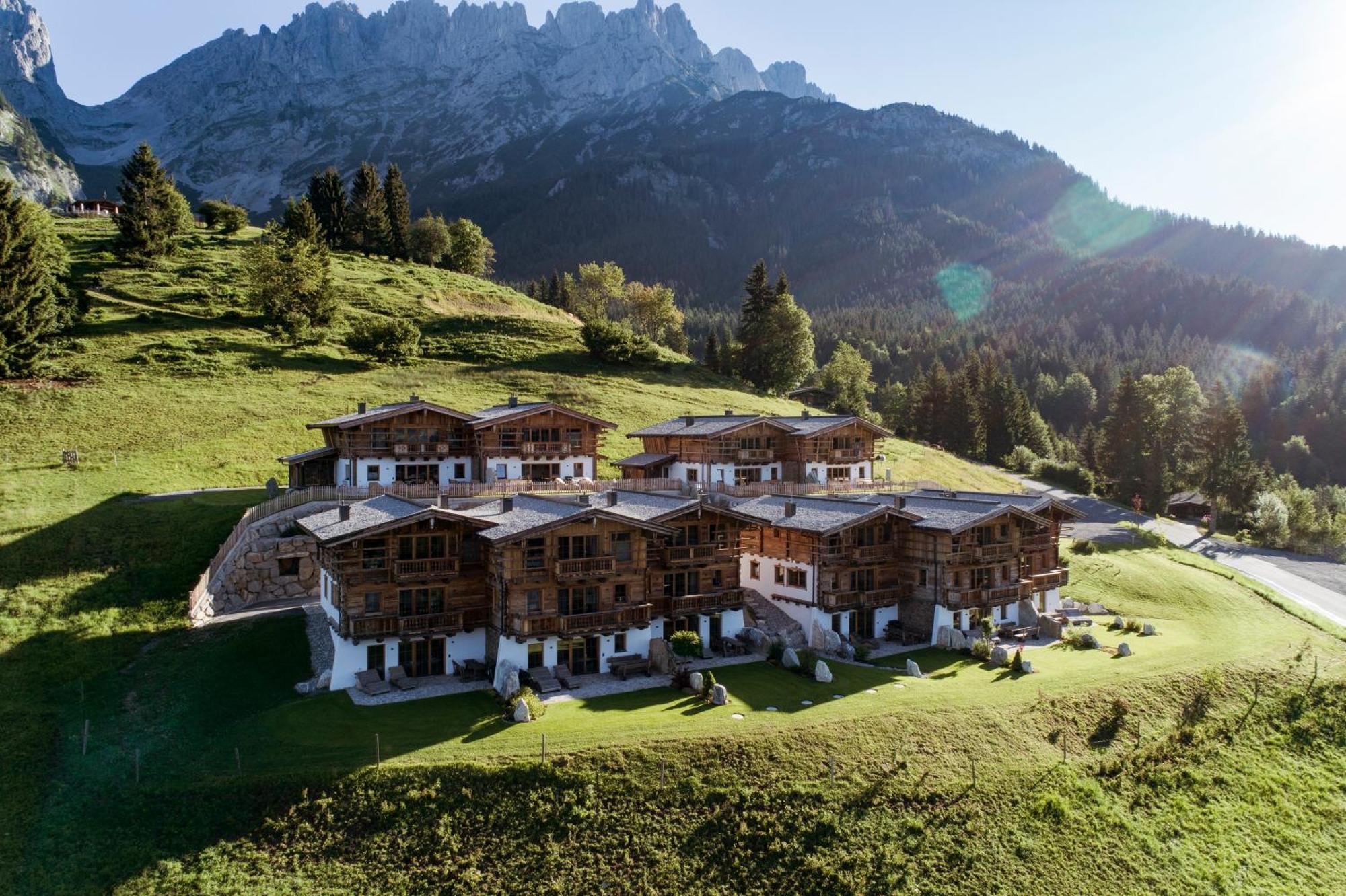 Wochenbrunner Alm Ferienhütten Ellmau Exterior foto